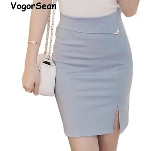 Юбки-карандаши с запахом VOGORSEAN China At AliExpress