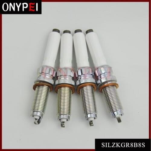 4-6PCS High quality 12120040551 SILZKGR8B8S Iridium Spark Plug For BMW 230i 320i 330i 340i 530i