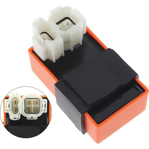 Motorcycle 6-Pin Igniter Stable Performance AC 6P CDI BOX Igniter Quad Fit for Scooter Off-Road Vehicle ATV ATV GY6 125CC 150CC