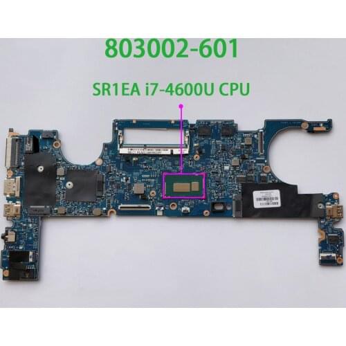 803002-601 803002-001 803002-501 48.4LU01.031 w i7-4600U CPU for HP EliteBook Folio 1040 G1 NoteBook PC Laptop Motherboard