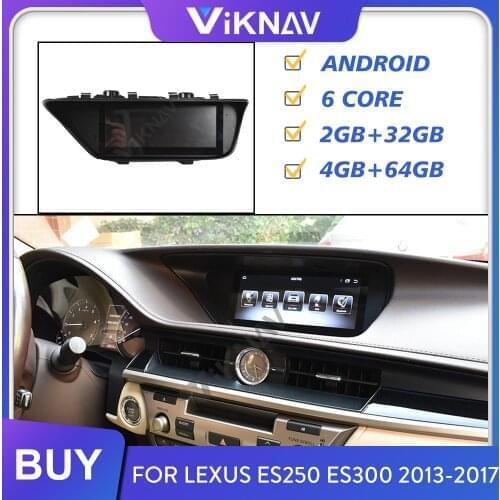 For Lexus ES250 ES300 2013-2017 Car Radio Screen Android Multimedia Player GPS Navigation Head Unit Auto Audio Stereo Screen