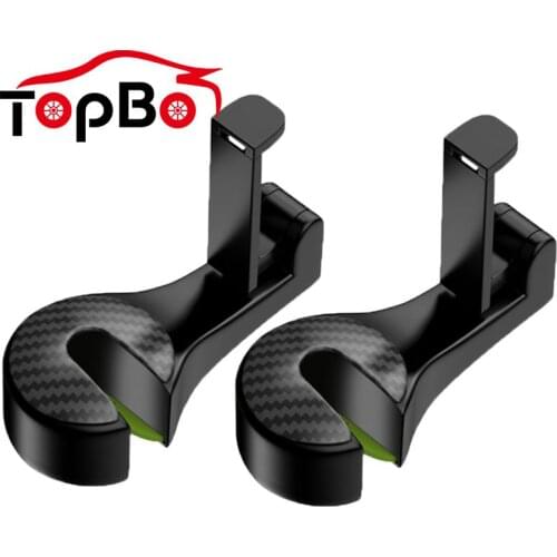 Auto Car Fastener Seat Back Hanger Headrest Hooks with Phone Holder Stand Adjustable for Bag Handbag Foldable Clips Organizer