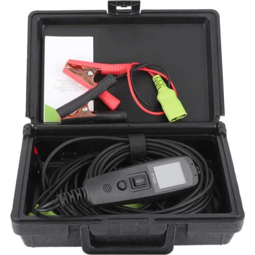 TopDiag P100 Automotive Electric Circuit Tester Power Probe Multi-Function Voltage Testing with 32.8ft Extension Cable