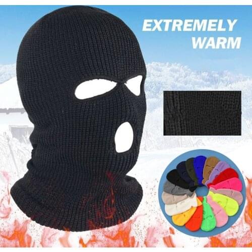 Summer 25 Colors Balaclava Halloween Mask Hat Caps For Party Motorcycle Bicycle Cycling Unisex Keep Warm Beanies Knitted Hat