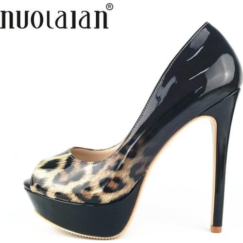 Brand fashion women pumps platform high heel pumps shoes for women sexy peep toe high heels sandals party wedding shoes woman