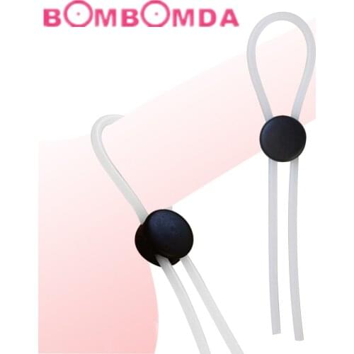 Men Cock Ring Silicon Penis Ring Delay Premature Ejaculation Lock Fine Ring Men Sex Penis Enlargement For Male Adults Sex Toys