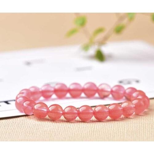 Harmonious Crystalloid Red Bracelets