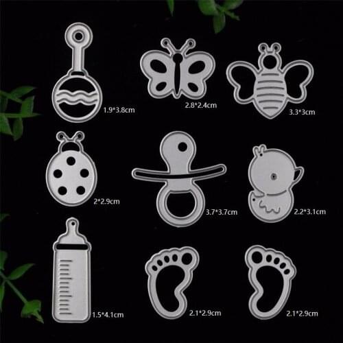 Lovely Animals Metal Cutting Dies Stencil for DIY Scrapbooking Album Embossing Paper Cards Deco Crafts Die Cuts