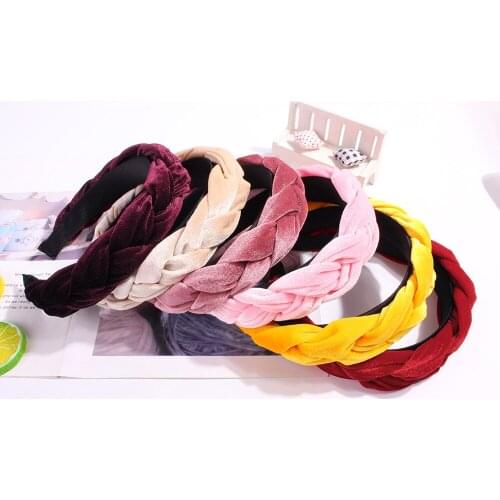 New Fashion Women Hair Hoops Casual Spring Autumn Girls Beauty Hair Accessories Knot Headband Cross Hairbands