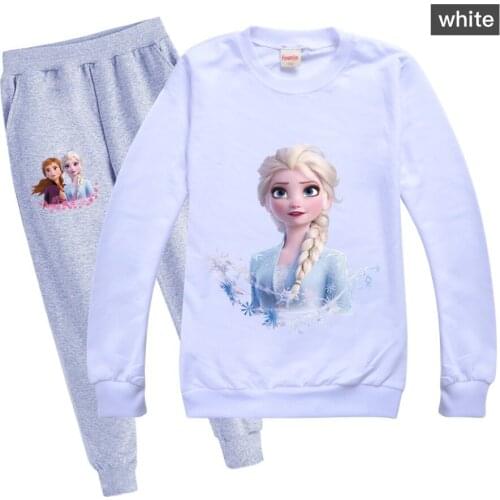 Disney Frozen Elsa Baby Girls Clothes For Kids Clothing Suits Toddler Child Jogging Garcon Casual Sports Suit Children Kid Suits