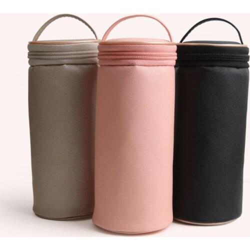 Portable Makeup Brushes Holder Case PU Leather Travel Pen Holder Storage Cosmetic Bag Brushes Organizer Make Up Tools