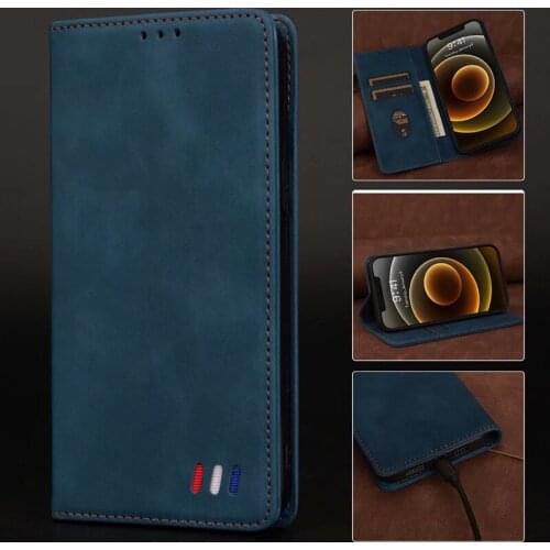 Luxury Leather Case For Xiaomi Poco F3 M3 10T 11 Lite Redmi Note 8 9 9T 10 Pro Max K40 Magnetic Soft Card Holder Phone Bag Cover