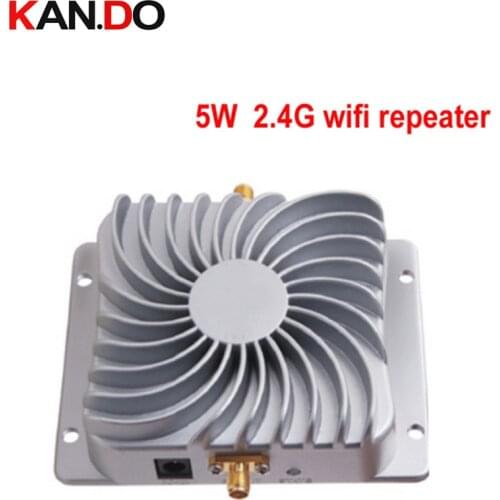 2.4Ghz 5W Wireless Wifi Signal Booster Repeater Broadband Amplifiers for Wireless Router Network card repeater