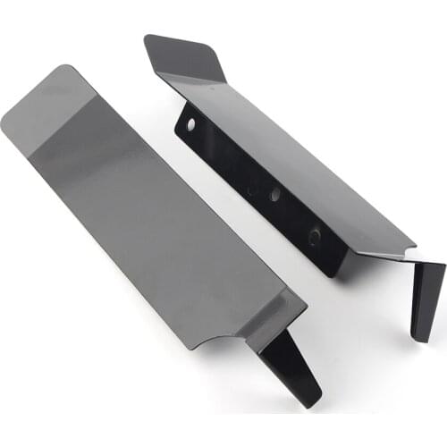 2pcs Black Saddlebag Filler Panels Solid Strips for Harley Road King EFI FLHRI FLHR 1994-2001 2002 2003 2004 2005 2006 2007 2008