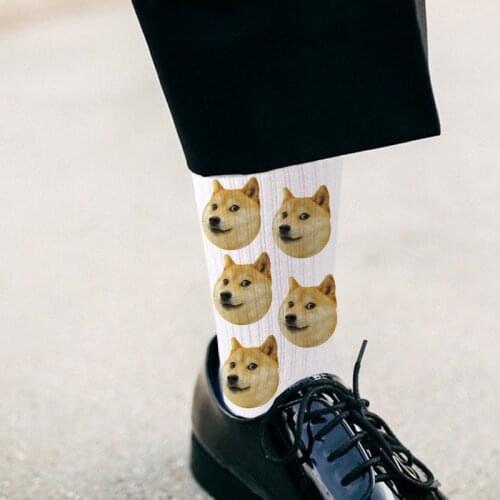 3D Printed Personalized Custom Sport Cycling Crew Socks Thick Customize Sport Long Socks Mens Tube Socks Gifts dropshipping