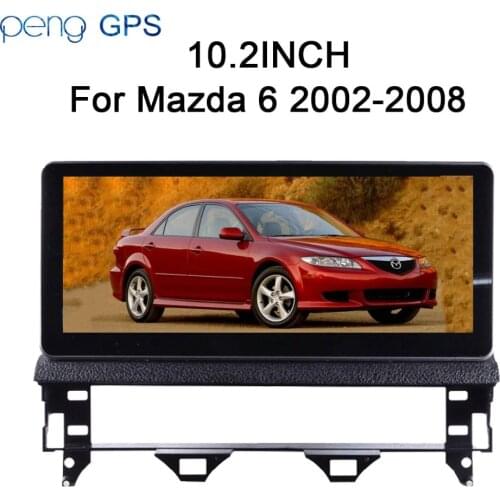 Android 7.0 Car Radio DVD Player GPS Navigation For Mazda 6 2002-2005 2006 2007 2008 Android Auto Car Stereo Multimedia Headunit