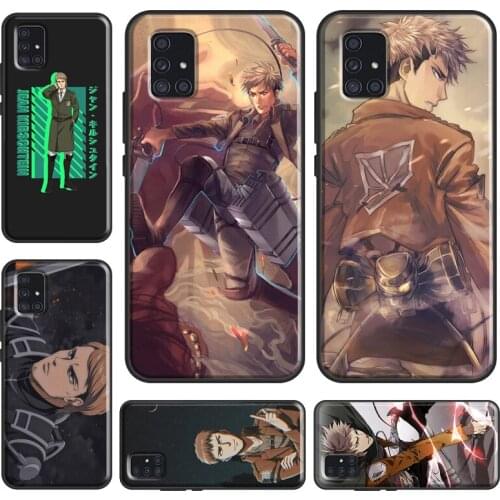Jean Kirstein Attack on Titan Case For Samsung A32 A52 A72 A12 A42 A21S A20e A10 A20S A40 A50 A70 A11 A51 A71 A31 Coque