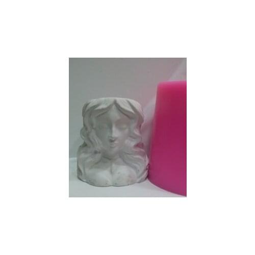 Queen Flower Pot Silicone Mold