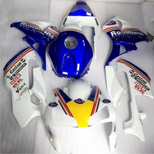 Nn-Full Blue White Fairings For Honda CBR600RR F5 2003-2004 100% ABS Injection Plastics F5 03 04 Bodywork Motorcycle Cowling