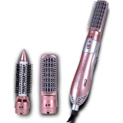 One Step Hair Dryer & Volumizer Salon Hot Air Paddle Styling Brush Negative Ion Generator Hair Straightener Curler