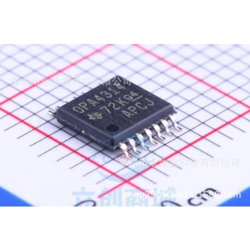 OPA4314AIPWR OPA4314 TSSOP14 Low Noise Operational Amplifier Brand New & Original