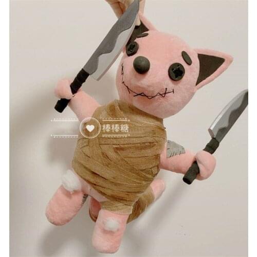 Arknights Shamare Cosplay Prop Ears Tail Dolls As Gift for Halloween Carnival Accessories Toys Childrens Fans Party Gifts