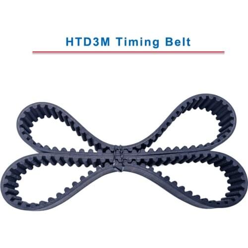 HTD3M Timing Belt with circular teeth 3M-576/579/582/585/588/591/594/597/600/603 teeth pitch 3mm belt width 10/15 mm