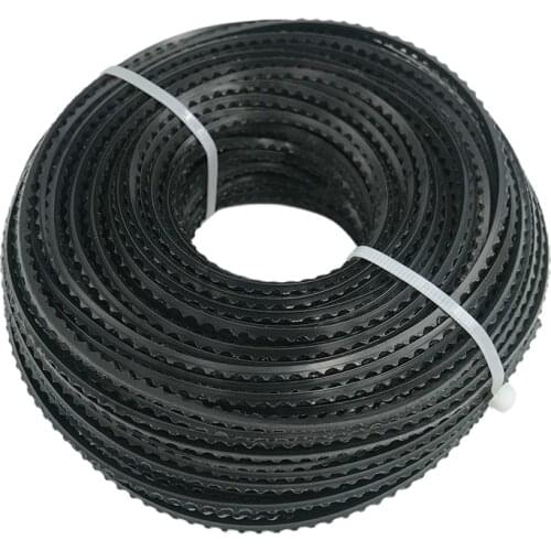 Universal 3.0mm Trimmer Brushcutter Head Saw Line for 20cc 25cc 30cc 35cc Grass Strimmer Universal Nylon Rope 3.0mm Black