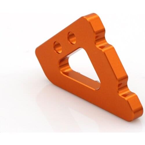 Motorcycle CNC Aluminum Rear Brake Pedal Step Plate For KTM 690 SMC-R/Supermoto/R/SMC/Enduro/DUKE Logo Orange 2017 2016 2009