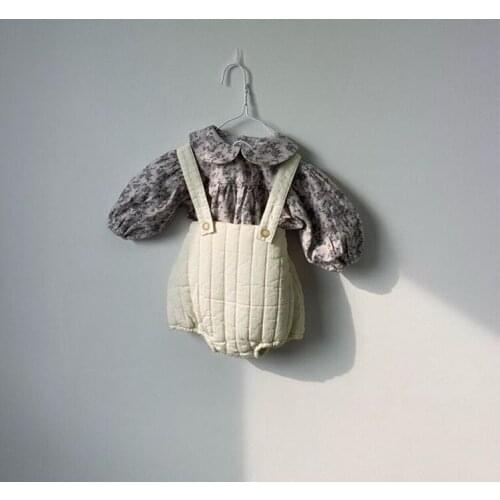 2020 Winter New Arrival Baby Boys and Girls Fashion Cotton-patted Rompers Kids PP Pants