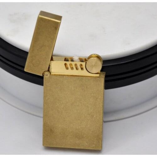 Zorro Brass gasoline petroleum oil cigarette lighter Personality Creative heavy armor igniter men High-end gift (no Kerosene)