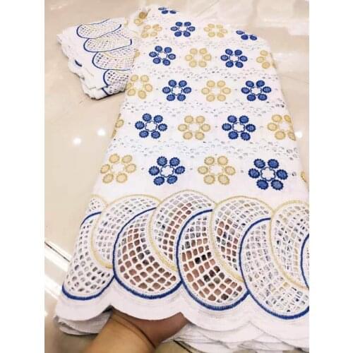 2020 New Arrival African Bazin Riche Fabric With Embroidery Lace African Material Nigerian Dry Lace fabric For Party 5yards