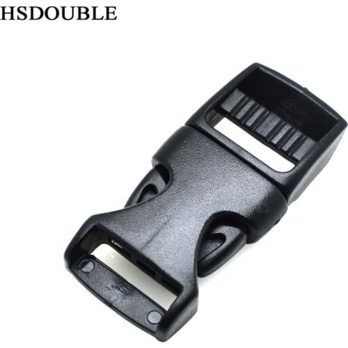 5/8" Contoured/Curved Side Release Plastic Buckles For Paracord Survival Bracelet/Bag Backpack
