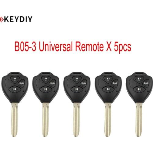 5PCS/LOT, KEYDIY Original Universal B Series Remote Control B05-3 KD900K/D900+/URG200/KD-X2 Key Programmer TY Style