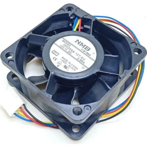 6025 12V 06025sa-12t-eu 6cm 0.66a 4-wire computer CPU chassis power cooling fan