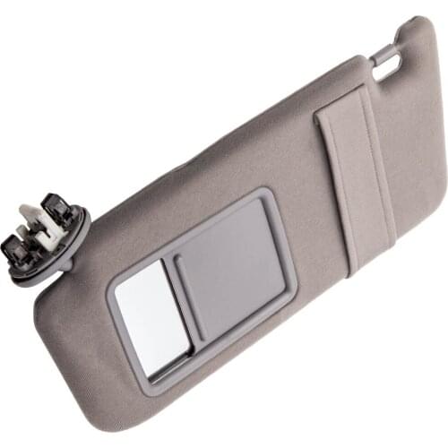 FOR TOYOTA CAMRY 07-11 74320-06800-B0 (LH) DRIVER SIDE GRAY SUN VISOR 7432006800B0 0400230706B0