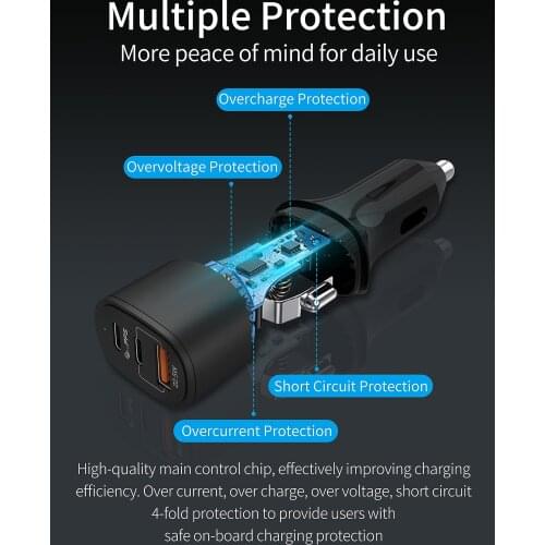 HUWDER Car Mobile Phone Chargers
