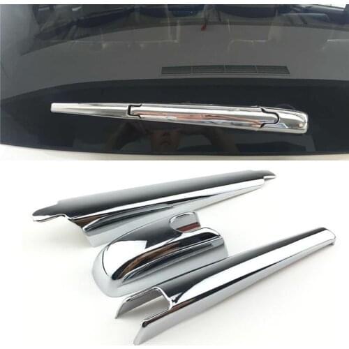 For Toyota RAV4 2013 2014 2015 2016 2017 2018 Chrome Rear Window Windshield Wiper Arm Blade Cover Trim Overlay Garnish Molding