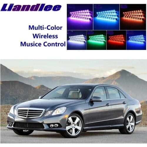 LiandLee Car Glow Interior Floor Decorative Atmosphere Seats Accent Ambient Neon light For Mazda Areis