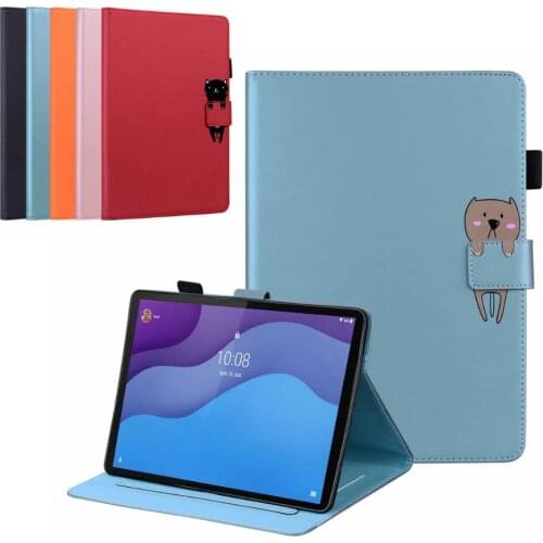 Print Magnetic Shell For Lenovo Tab E10 M10 HD (2nd Gen) 10.1 inch Tablet Case M8 TB-8505 8.0" M10 FHD Plus X606F10.3" Cover