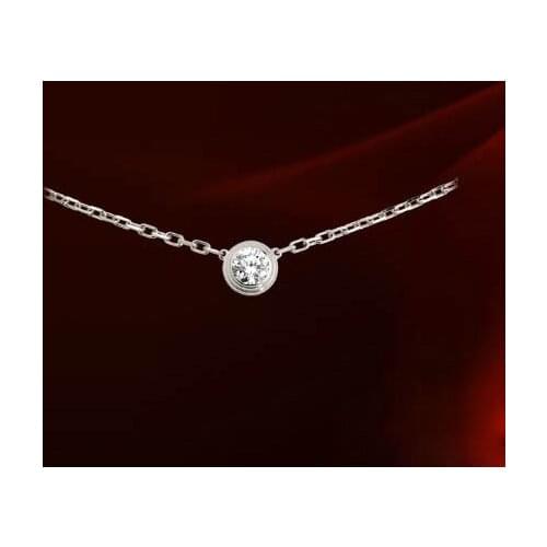 New Sale Dans Element Necklace for women Genuine Austria Crystal Fashion Pendants Fi-RG860552White