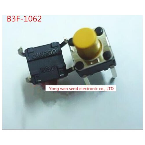 NEW switch B3F-1062 B3F1062 1.47N Micro light touch switch button Key switch DIP4