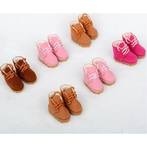 Ob11 Shoes Snow Boots for 1/12 bjd doll,GSC,molly shoes Doll Clothes Accessories