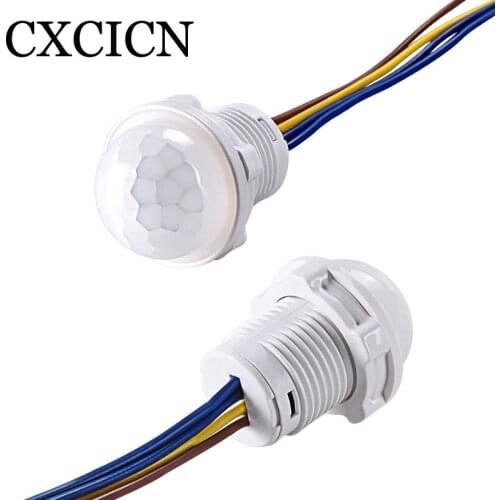 PIR Sensor Detector Smart Switch Infrared Motion Sensor for LED Light Ceiling Lamps 110V 220V