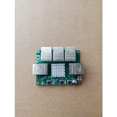 Industrial grade mini micro low power 3/4/5 port 10/100/1000Mbps RJ45 Gigabit network switch module gigabit network switch