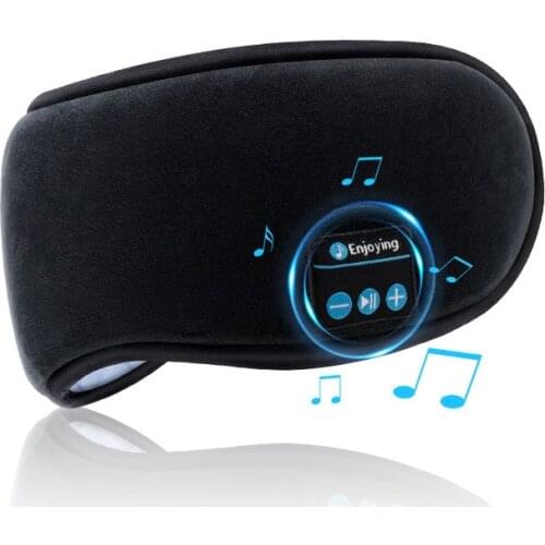 Manufacturers Dropshiping Wireless Bluetooth CE Certification Headset Call Music Artifact Breathable Sleep Eye Mask Headphone