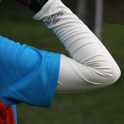 1PC Arm Cooling Sleeve Sun UV Protection Sleeves Breathable Quick Dry Summer Outdoor Unisex Running Arm Sleeves Wholesale