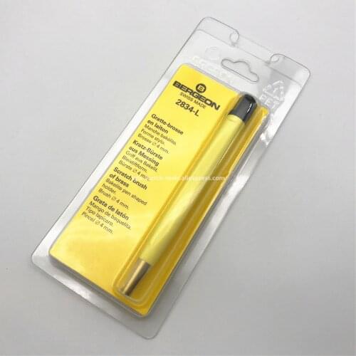 Bergeon 2834-L Scratch brush of brass For watchmaker scrach remove Tool