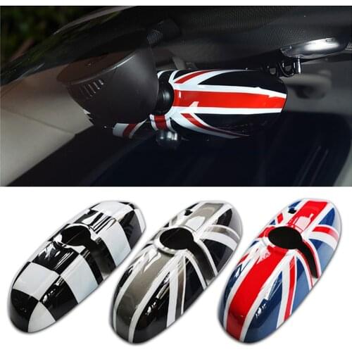 Interior Rearview Mirror Cover Case Shell Decor For BWM MINI Cooper JCW S One+ Clubman F54 F55 F56 F57 F58 F59 Countryman F60