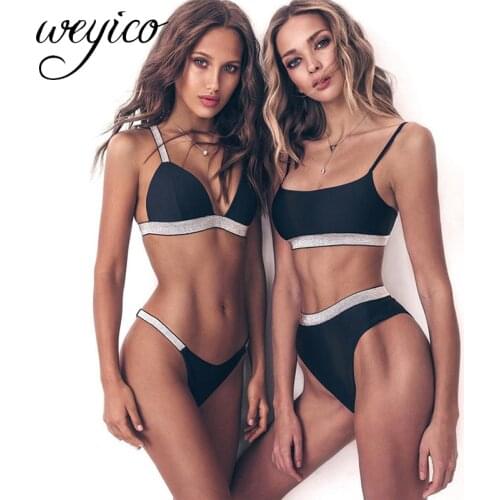 Блестящие купальники WEYICO China At AliExpress